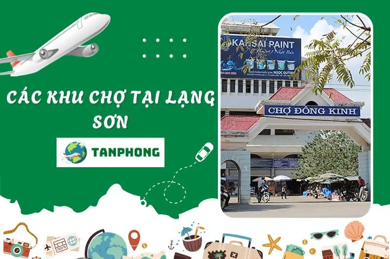 Các khu chợ tại Lạng Sơn