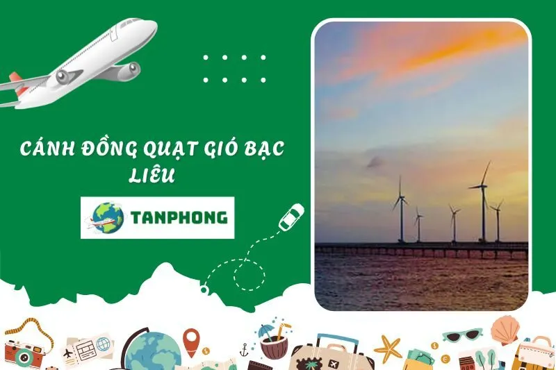 Cánh Đồng Quạt Gió Bạc Liêu