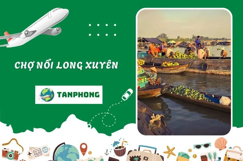 Chợ nổi Long Xuyên