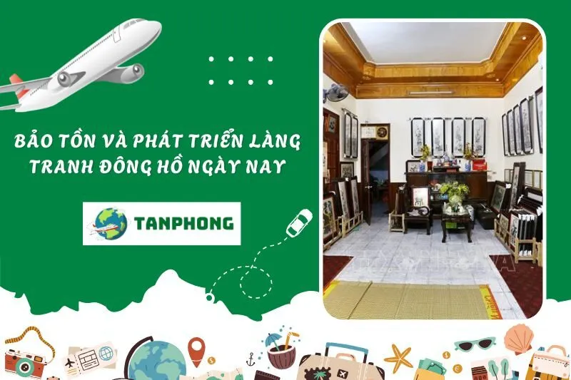 Bảo tồn và phát triển làng tranh Đông Hồ ngày nay